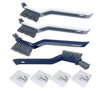 WYAN Brosse multifonctionnelle pour Joints de Sol - 4 brosses à Cheveux à pinceaux