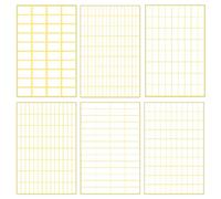 WYAN Lot de 7290 Etiquette Autocollante, étiquettes blanches blanches mattes, étiquettes rectangulaires pour bocaux, boîtes, dossiers, enveloppes, école, bureau, cuisine