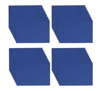 WYAN Mini Enveloppes-Lot de 40 15 * 10cm Bleu saphir Enveloppe Flip classique,enveloppes carrées kraft,pour Mariage de Cartes(Carte et colle non incluses)