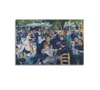WYATAO Pierre-Auguste Renoir Impression sur toile Motif Bal Du Moulin De La Galette 60 x 90 cm