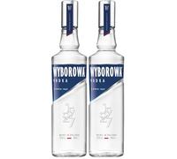WYBOROWA Original Vodka - 37,5%, 70cl (Lot de 2)