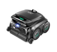 WYBOT B1 Robot de Piscine sans Fil pour Petites piscines, léger, Intelligent, avec contrôle par Application, Couvercle Mural et Sol, Deux brosses latérales, jusqu'à 100 Minutes d'autonomie, Noir/Vert