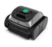 WYBOT C1 Robot nettoyeur de piscine sans fil, autonomie de 150 min, escalade murale, planification d'itinéraire intelligente, contrôle par application, pour piscines jusqu'à 1 615 pi² - Gris+Vert