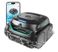 WYBOT C2 Vision Robot Nettoyeur de Piscine Sans Fil - Navigation Intelligente 180min Autonomie 8 Modes Nettoyage App Contrôle IPX8