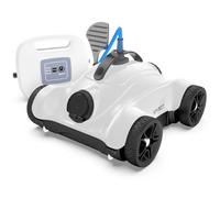 WYBOT Robot de Piscine Automatique avec Nettoyage Puissant - avec Deux Moteurs d'entraînement - Étanchéité IPX8 - Blanc