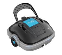 WYBOT Robot Piscine sans Fil pour 100 Minutes D'autonomie, Deux Moteurs D'entraînement, Aspirateur Piscine Parking Automatique, Nettoyeur de Piscine Hors Sol Jusqu'à 80 m²