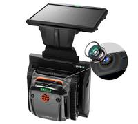 WYBOT S2 Solar Vision Robot Piscine sans Fil, caméra IA, Chargement Solaire, Retour et Charge automatiques, Nettoyage planifié amélioré, Nettoyage Partiel De Précision (Gris/Orange)