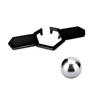 WYBZDA Boule De Refroidissement Du Café 3d PLA Acier Inoxydable Glaçons Métalliques Détachable Boule Congelée Expresso Préserve Les Saveurs Robuste Réutilisable Cafés(Black-Silver)