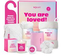 Wycare Coffret cadeau pour femme - Paniers cadeaux d'anniversaire parfaits pour les femmes - Boîte d'anniversaire pour meilleure amie - Ensemble de soins personnels Get Well Soon