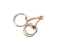 WYCFGQ Bague Foulard 2 Pièces Écharpe en Soie Boucle Écharpe Femme Boucle Fer À Cheval Boucle Vêtements Nouage Boucle Châle Boucle