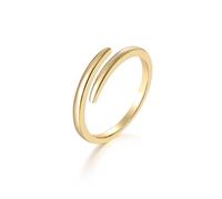 Wycian Bague de Fiançailles Femme Personnalisée Alliance Femme Couleur Or 14K Au585 No Gemstone Taille pour Tante Épouse