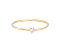 Wycian Bague Graver Personnalisé Couple Bague Piece Homme Or 9K Au375 3X3mm de Forme Ronde Blanc Moissanite Taille pour Mesdames Sœur