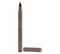 WYCON cosmetics MARQUEUR SOURCILS 4 POINTES - Stylo sourcils avec applicateur 4 pointes en feutre, trait fin délicat naturel et résistant à l'eau (04 BRUN)