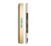 WYCON Cosmetics TINY SCULPT BROW PENCIL - Crayon à Sourcils Automatique, Pointe ultra fine précise et sûre, Paiement naturel des sourcils définis et parfaitement dessinés