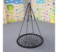 WYCTIN Balançoire nid 100 cm Balançoire ronde Balançoire assiette Balançoire filet 200KG