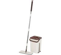 WYCTIN Mop Balai à laver les sols Set 360° Séparation sèche et humide détachable