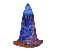 WYCZHY Cape à capuche Beauty Grand Canyon pour adolescent - Cape à capuche - Sorcière, vampire, magicien, bal masqué, fête d'Halloween