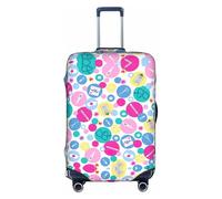 WYCZHY Grande housse de valise avec fermeture éclair - Motif infirmière - Élastique - Protège les bagages pendant le voyage, blanc, S