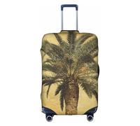 WYCZHY Grande housse de valise, housse élastique avec fermeture éclair, protège les bagages pendant les voyages, blanc, XL