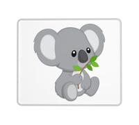 WYCZHY Koala Eat Leaf Printing Grand tapis de souris de jeu, clavier d'ordinateur, tapis de souris pour salles de jeux, bureaux à domicile