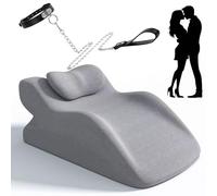 WYDDSX Coussin Sexuel Couple,Cousin Sexuelle Adulte Couple,Coussin Sexes Couples Plaisir (Gris)