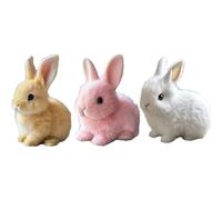 WYDDSX Lapin Petsboro,Lapin Interactif,Miymo Bunnypal,Peluche éLectrique Interactif Lapins (3 Pcs)