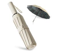 Wydexint Parapluie Pliant Automatique Résistant Vent Compact Coupe-Vent 60 Baleines