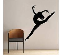 WYFCL Danse Ballet Sticker Mural Dames Affiche d'art Mural Décoration De Chambre d'enfants Sticker 43X51Cm
