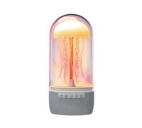 WYFTOY Haut-parleur mécanique en forme de méduse, décoration high-tech, lumières LED froides à sept couleurs