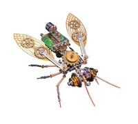 WYFTOY Kit de modélisation d'insectes en métal 3D, 218 pièces mécanique à monter soi-même, outils éducatifs STEM, décoration d'art à collectionner, cadeau pour entomologiste (version)