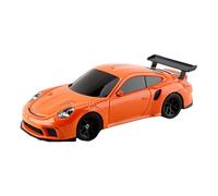 WYFTOY Mini voiture de course électrique RC avec kit de lumières échelle 1/43 2,4 G pleine proportionnelle (version RTR / orange)