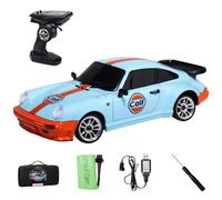 WYFTOY Voiture télécommandée pour adulte, échelle 1/18, modèle de voiture télécommandée en métal, 2,4 G 3 CH Crawler avec phares rabattables, temps de conduite de 20 à 30 minutes, jusqu'à 20 m