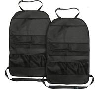 WYFZ 2Pcs organisateur voiture arrière pour Mitsubishi Space Star 2015-2019, Protection Siège Arrière Multi Poches Rangement Voiture Résistant rayures et à l'usure