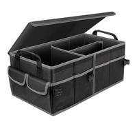 WYFZ Voyage Boîte Rangement Coffre Voiture pour BMW X3 Typ E83 AB Bj. 2003-2010 -, Organisateur de Voiture Robuste Fond Antidérapant Boîte Rangement Voiture Pliable