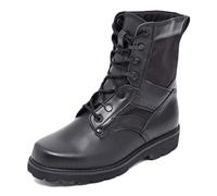 Wygwlg Adulte Armée Militaire Chaussures Été Étanche Police Forces Spéciales Boot Respirant Bottes de Montagne Non Sécurité Bottes de Travail Noir,Black-40