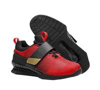 Wygwlg Chaussures De Soulevé De Terre, Chaussures D'haltérophilie Et Force Athlétique pour Hommes, pour Le Levage Charges Lourdes, Le Soulevé Terre, La Musculation, Les Squats(Red,41 EU)