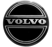 WYHHL 4 pièces Voiture Cache-Moyeux 55mm pour Volvo 55mm, Cache Moyeu Capuchons Cache de Roue Centrale Jante Centre D'Emblème Accessoires