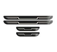 WYHHL Protection Seuil de Porte de Voiture pour BMW X6 2020 2021 2022 2023 2024 2025, Bandes Seuil de Porte Plinthes en Acier Inoxydable Anti-Rayures Accessoires