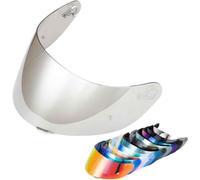 WYHHL Visiere Casque Moto pour AGV K1 / K1S / K3SV / K5S, Remplacement Shield Pare-Vent Casque Lentille Protection UV Accessoire,Normal-I Transparent Revo Silver