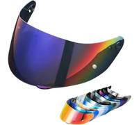 WYHHL Visiere Casque Moto pour AGV K1 / K1S / K3SV / K5S, Remplacement Shield Pare-Vent Casque Lentille Protection UV Accessoire,Normal-E Gradient Blue