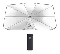 WYHHL Voiture Pare-Soleil de Pare-Brise pour Peugeot 308 3008 207 208 407 508 2008 5008 107 106 205, Pliable Pare Brise Avant Parapluie UV Protection Accessoire