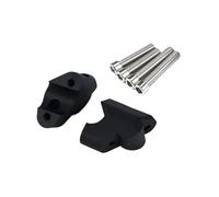 WYHJIUY Adaptateur D'extension Pince Barre Poignée Traînée Rehausseur Guidon Moto pour Multistrada pour V4S Support Guidon(Black)