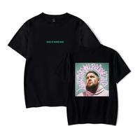 WYHMCNHM Rag'n'Bone Man Merch What Do You Believe in Album T-shirts unisexe tendance décontracté à manches courtes, Noir , M