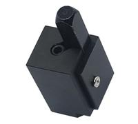 Wyhqgn Ciseau D'angle pour La Coupe Du Bois, Outil Portable à Poignée Ergonomique, Ciseau à Mortaiser Carré pour L'encadrement Des Mortaises de, noir
