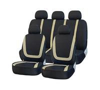 WYHSFSS Siège Voiture Housse, pour Ford Fiesta Active 2018-2024 Avant Arrière Coussins, Couvre Respirant Imperméable Accessoires,A