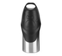 WYHTDFO Bouteille d'eau Portable en Acier Inoxydable for Chien, idéale for Les promenades et randonnées Plein air(BlackSilver 500ml)