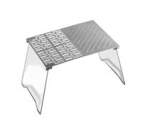 WYHTDFO Compatible avec La Table Pliante D'extérieur Naturehike, Ultralégère Et Portable, Support en Titane for Camping, Pique-Nique, Petit Barbecue