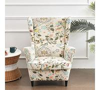 WYJHNLBEDC Lot de 2 housses de fauteuil extensibles pour oreilles, fauteuils extérieurs, fauteuils, salons, canapés, 1 place