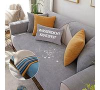 WYJHNLBEDC Protege Canape Impermeable, Housse Canapé ImperméAble, Protection Canapé Chat Chien d'angle/3 Places/2 Places Convertible/Fauteuil Relax 1 Place/Bz 140/Clic Clac (90x180cm/1 pièce)