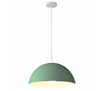 WYJYANC Suspension Créative, Lustre Semi-circulaire À Une Tête, Abat-jour Macarons Colorés, Éclairage Décoratif Moderne Et Simple Pour Salle D'exposition, Luminaire Suspendu Pour Restaurant Et Cuisine